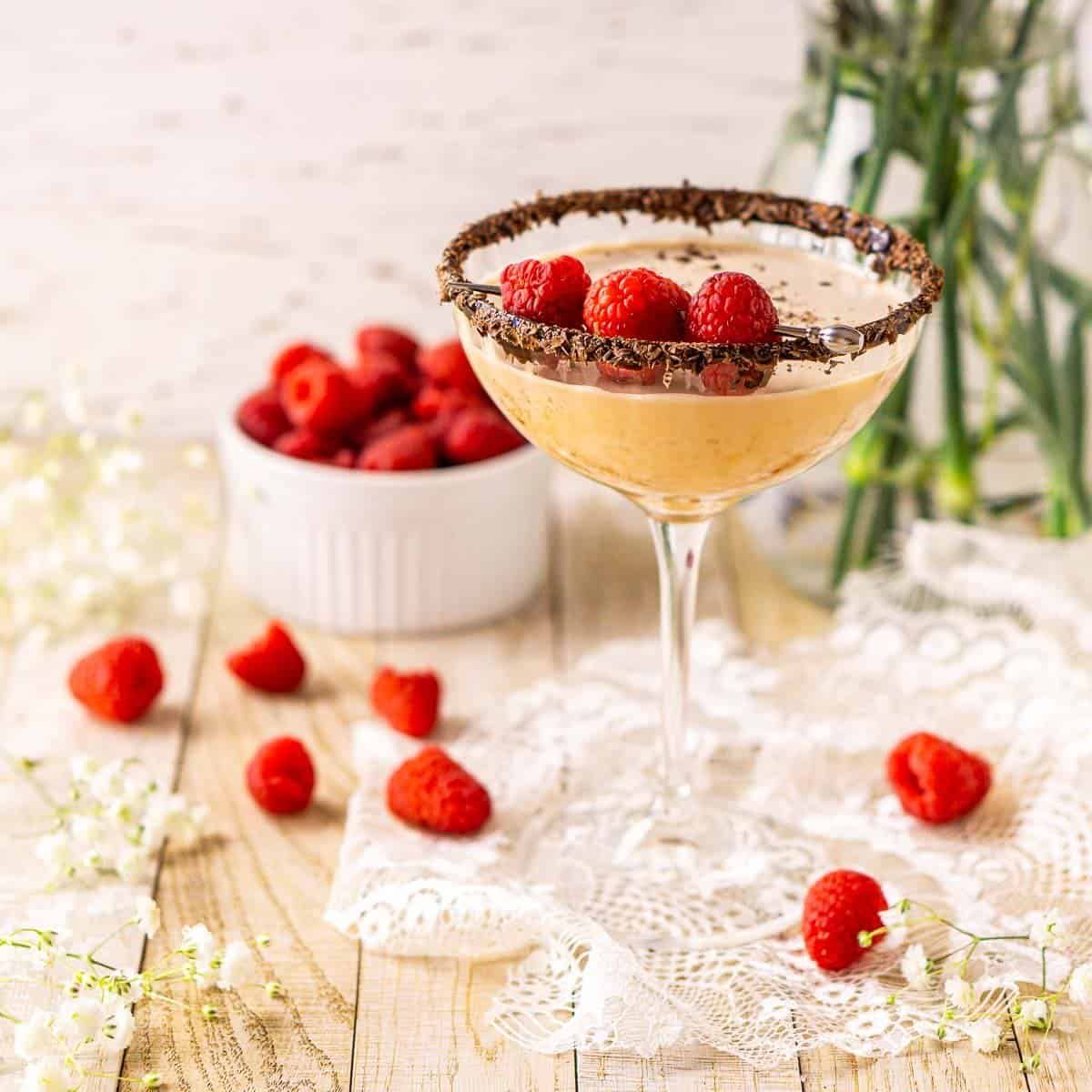 Chocolate-Raspberry Martini