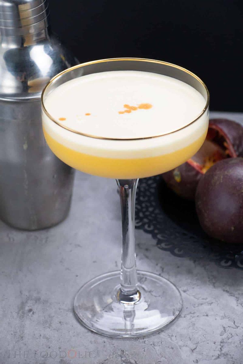 Maracuya Sour - The FoodOlic recipes