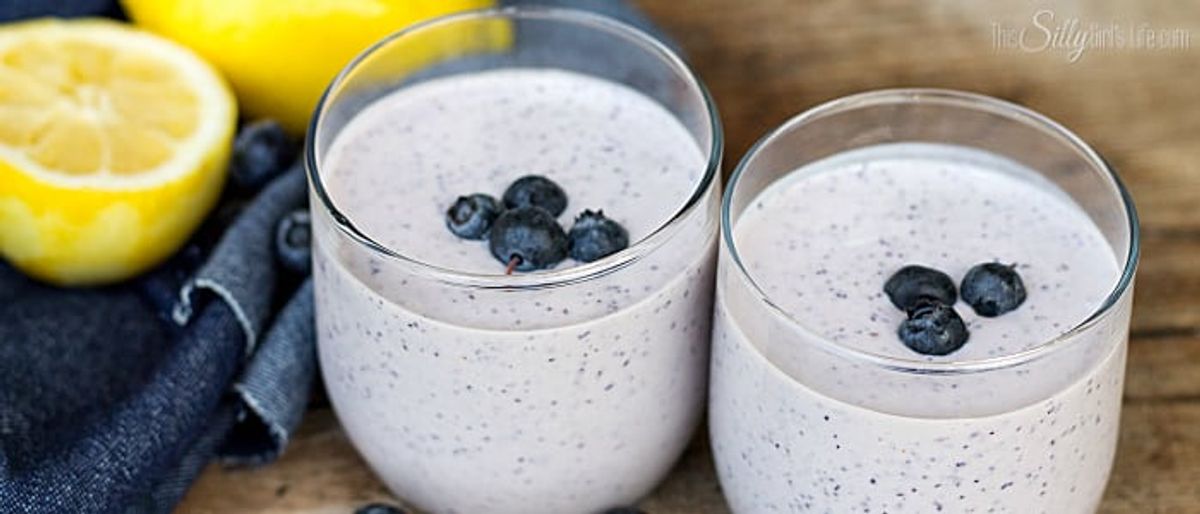 Lemon Blueberry Smoothie