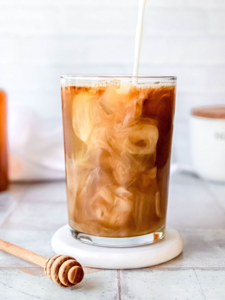 Honey Almond Milk Cold Brew (Starbucks Copycat) - coffeecopycat.com