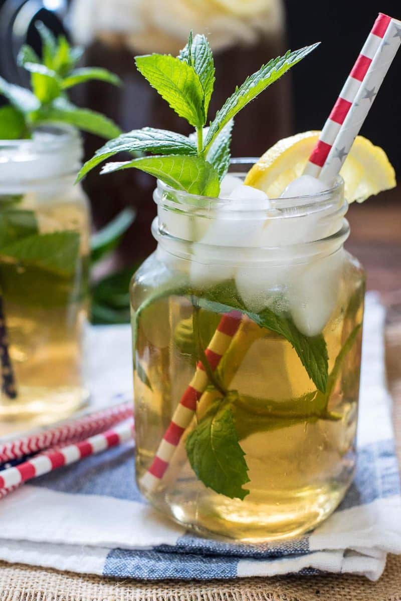 Mint Iced Tea Recipe | NeighborFood