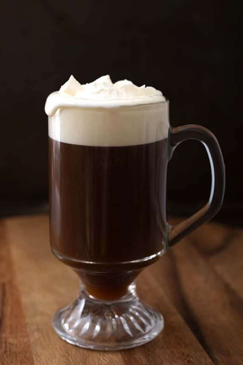 Classic Irish Coffee Recipe - Simply Happy Foodie