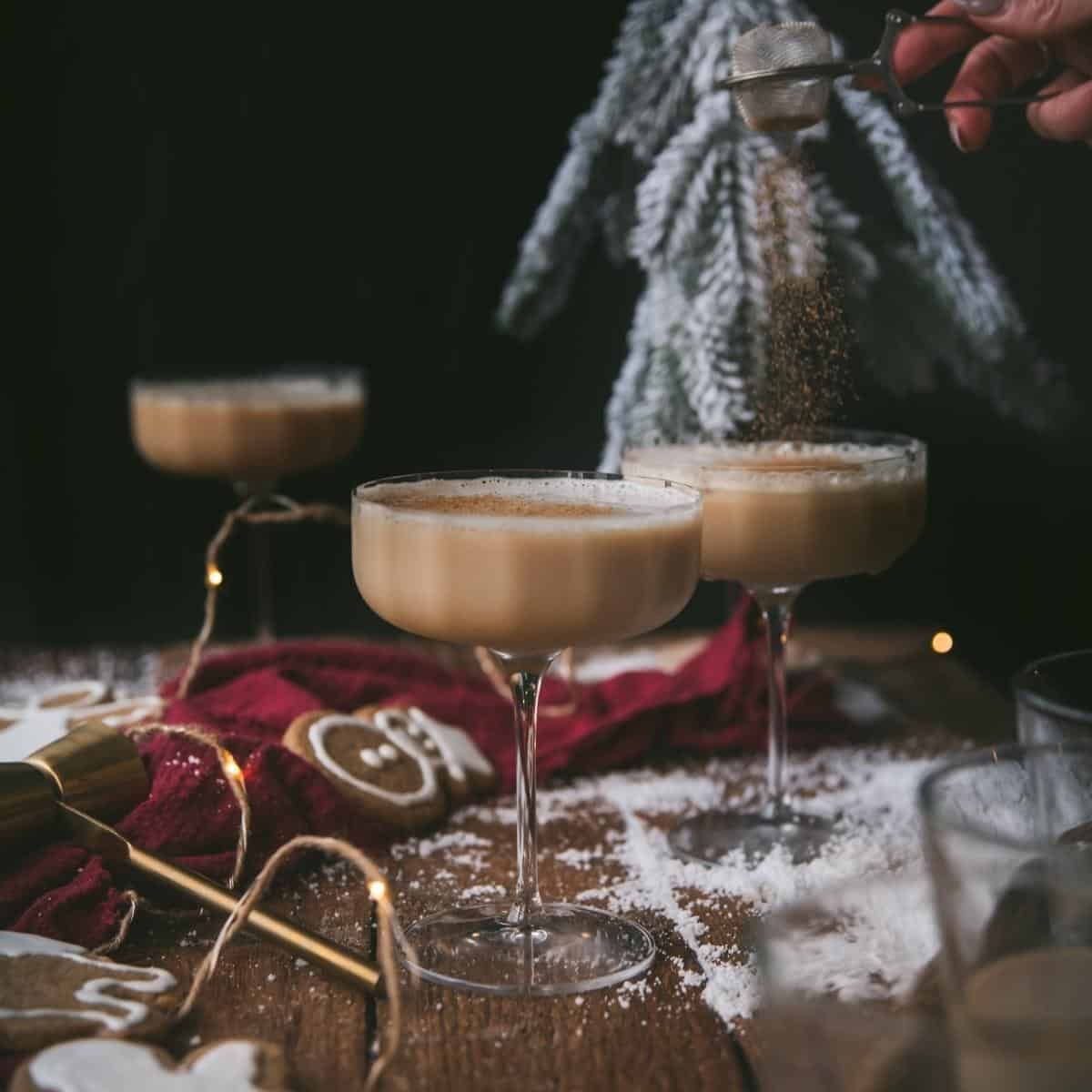 Easy Gingerbread Martini