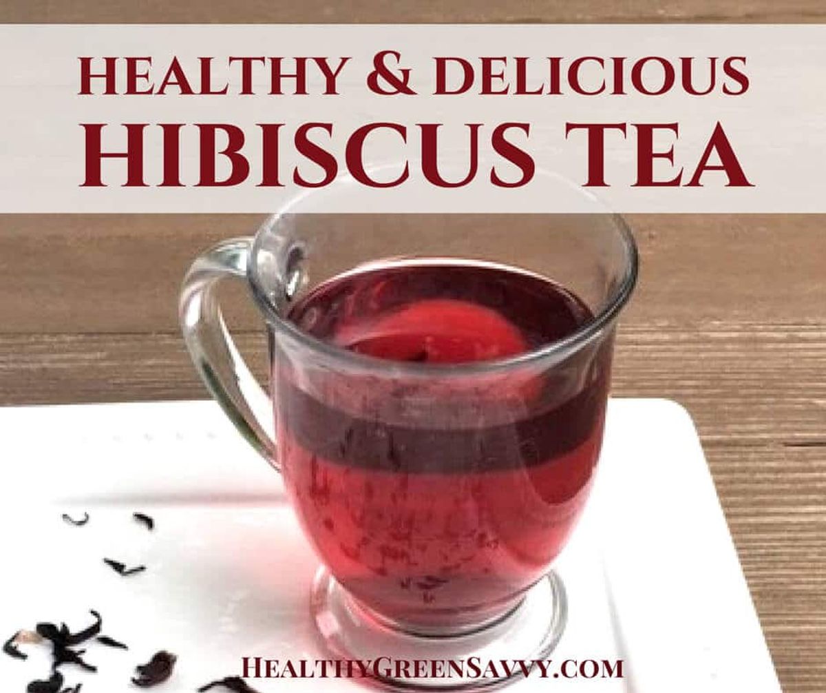Gorgeous Hibiscus Tea Tastes Amazing & Is SO Good for You!