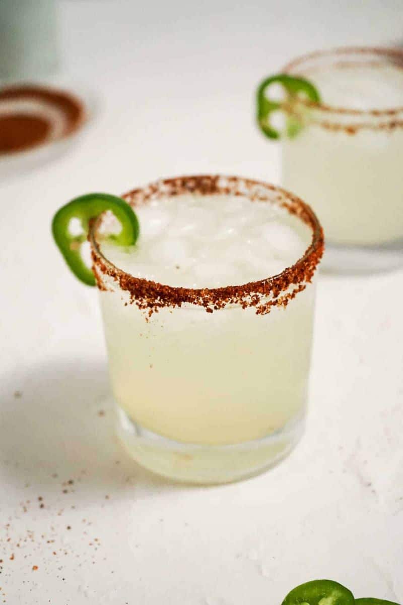 Skinny Spicy Margarita Recipe - The Perfect Pear - Jalapeño Margarita