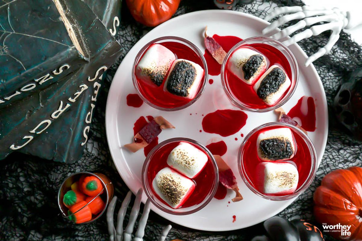 Red Halloween Drink | Blood Shots