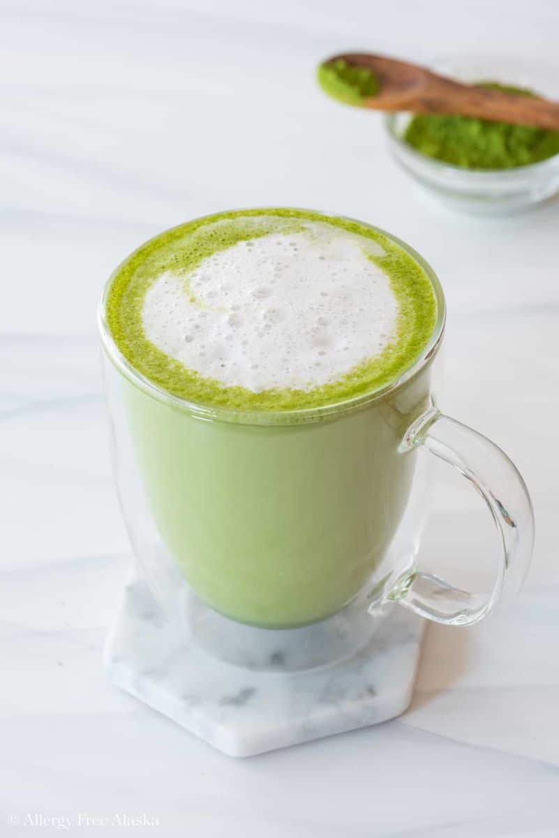 Coconut Matcha Latte - Allergy Free Alaska