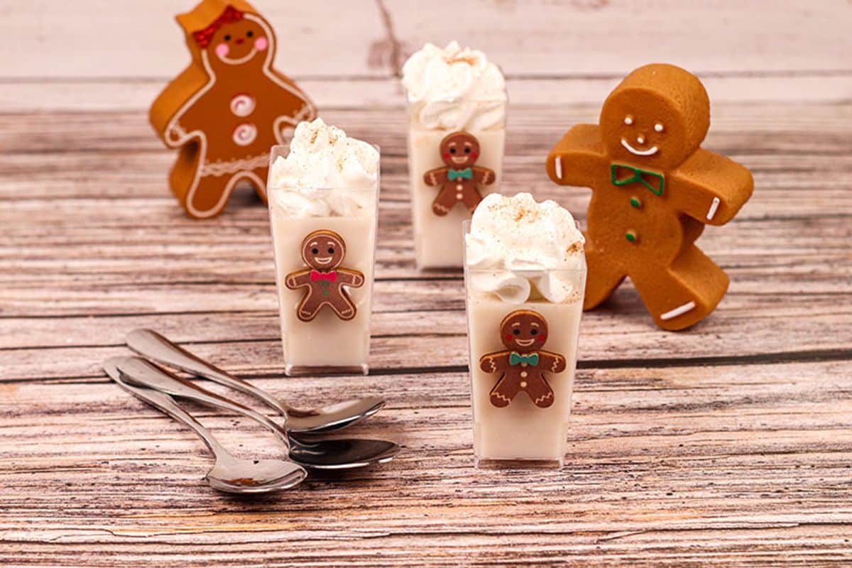 Gingerbread Jello Shots