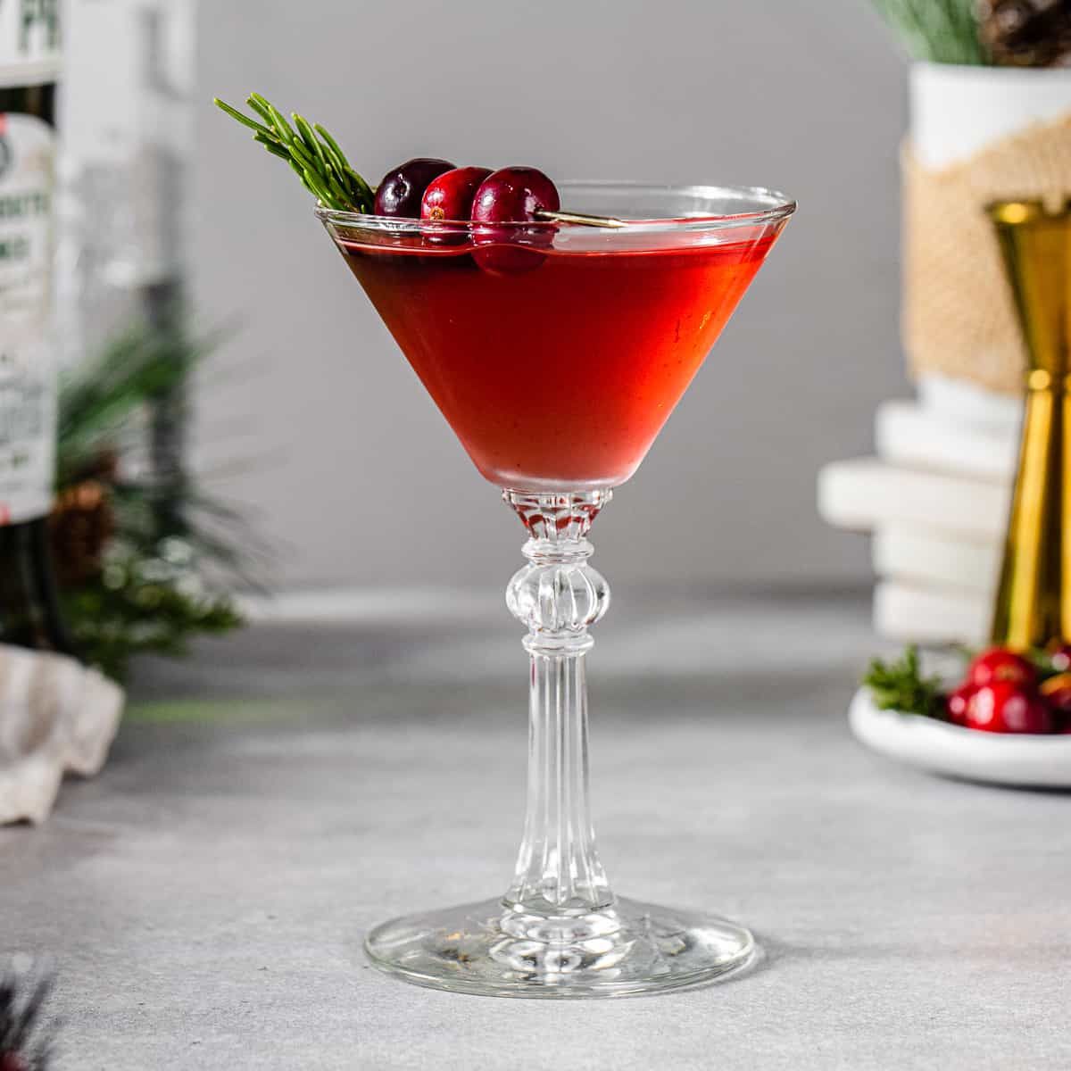 Mistletoe Martini