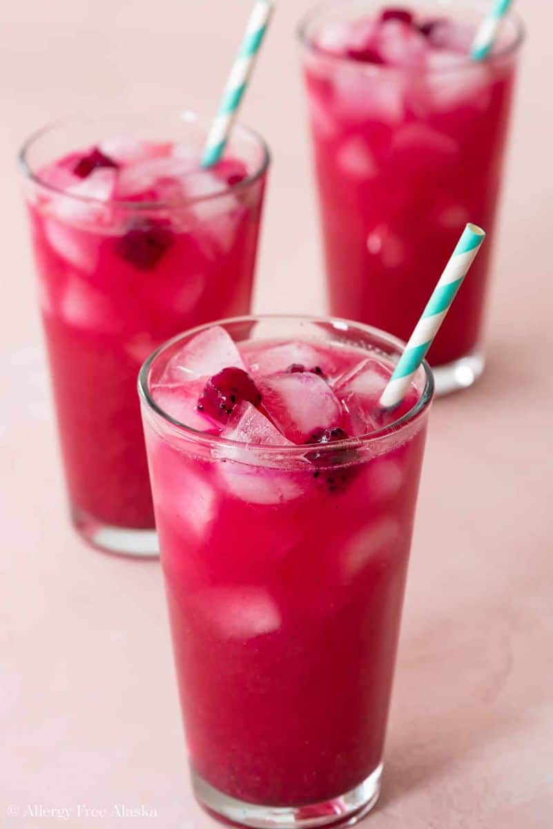 Mango Dragon Fruit Lemonade - Allergy Free Alaska