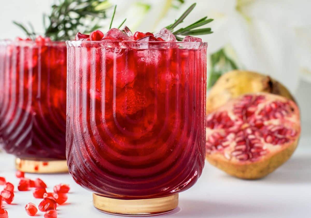 Hibiscus Pomegranate Margarita