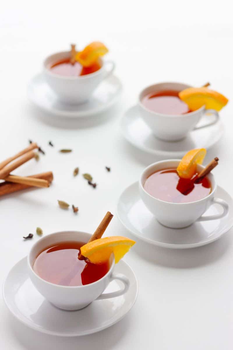 Orange Spice Mulled Tea | Maple + Mango