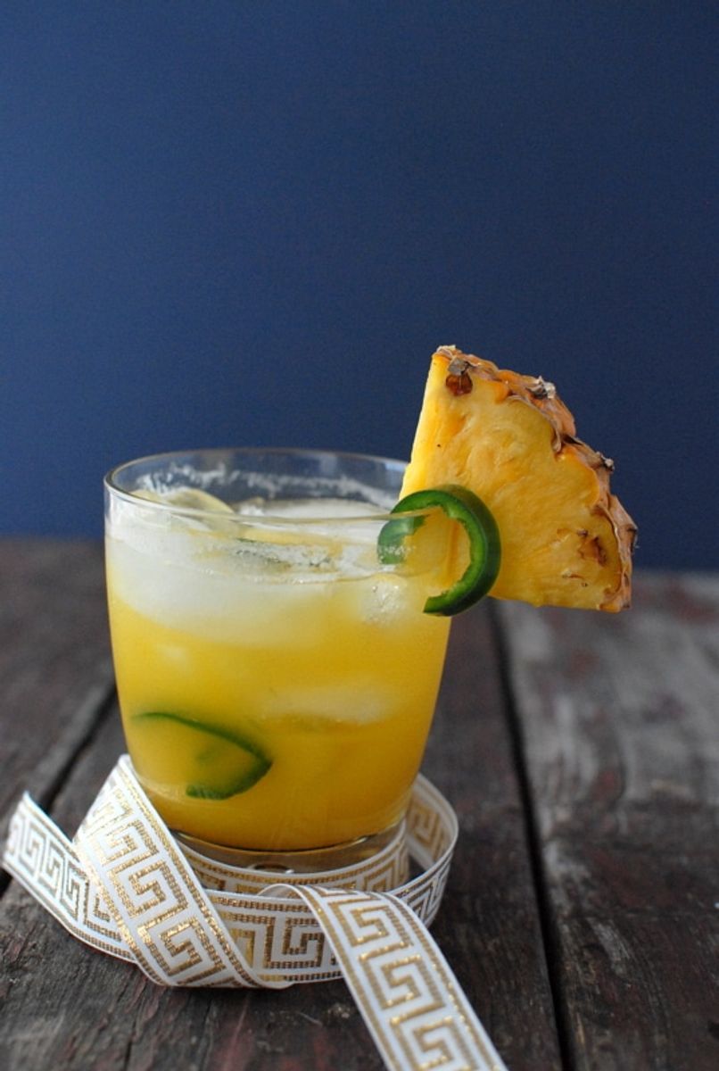 Spicy Pineapple Rum Cocktail - Boulder Locavore®