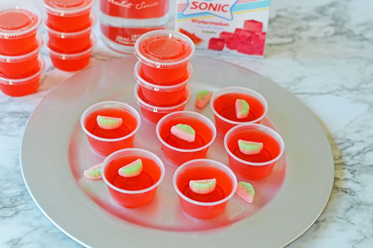 Watermelon Jello Shots