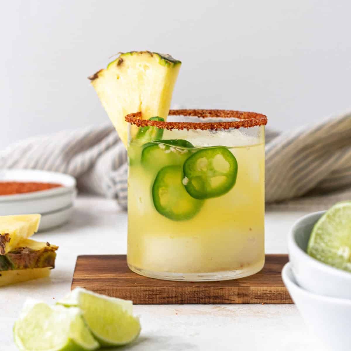 Spicy Pineapple Margarita