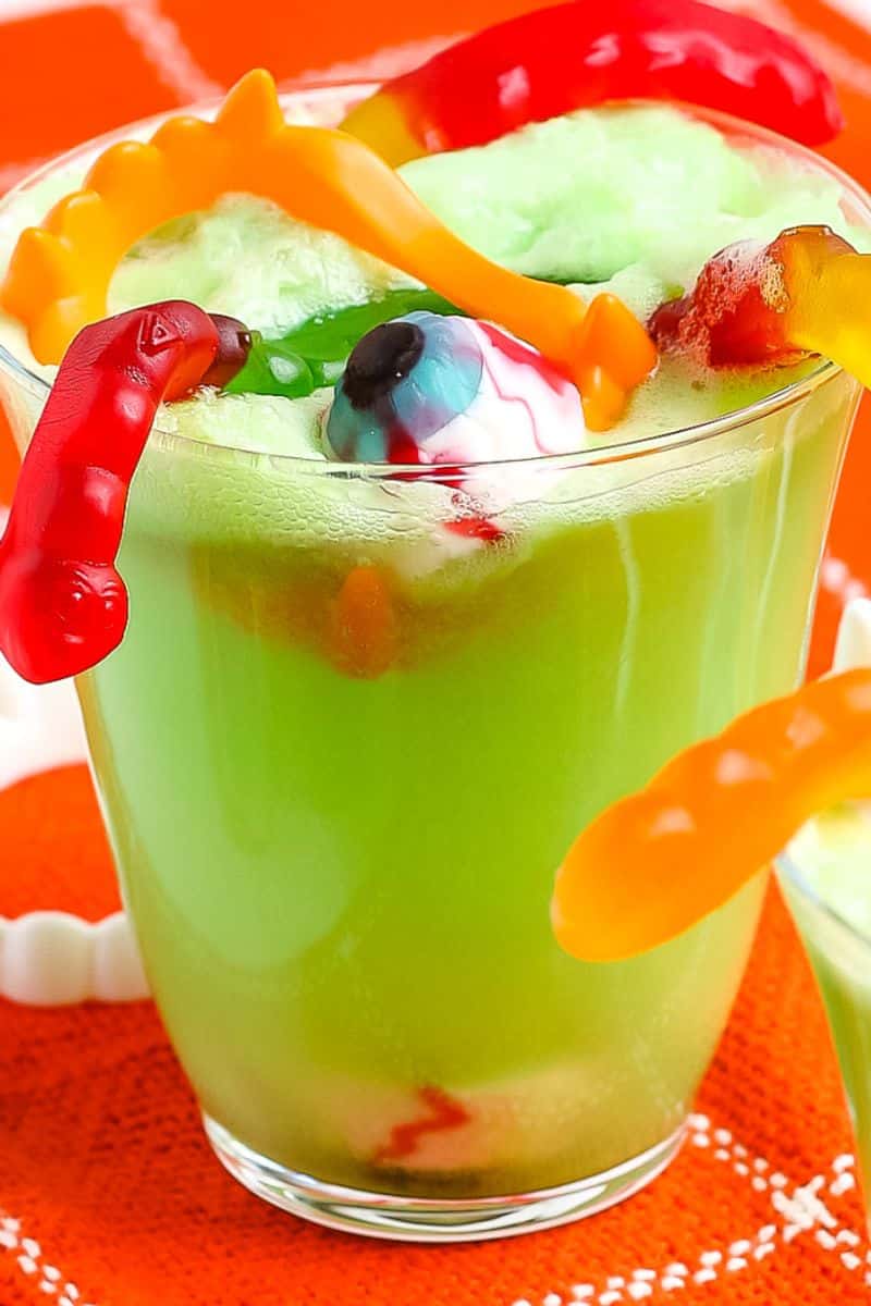 Witches' Brew Halloween Drink - Easy Budget Recipes