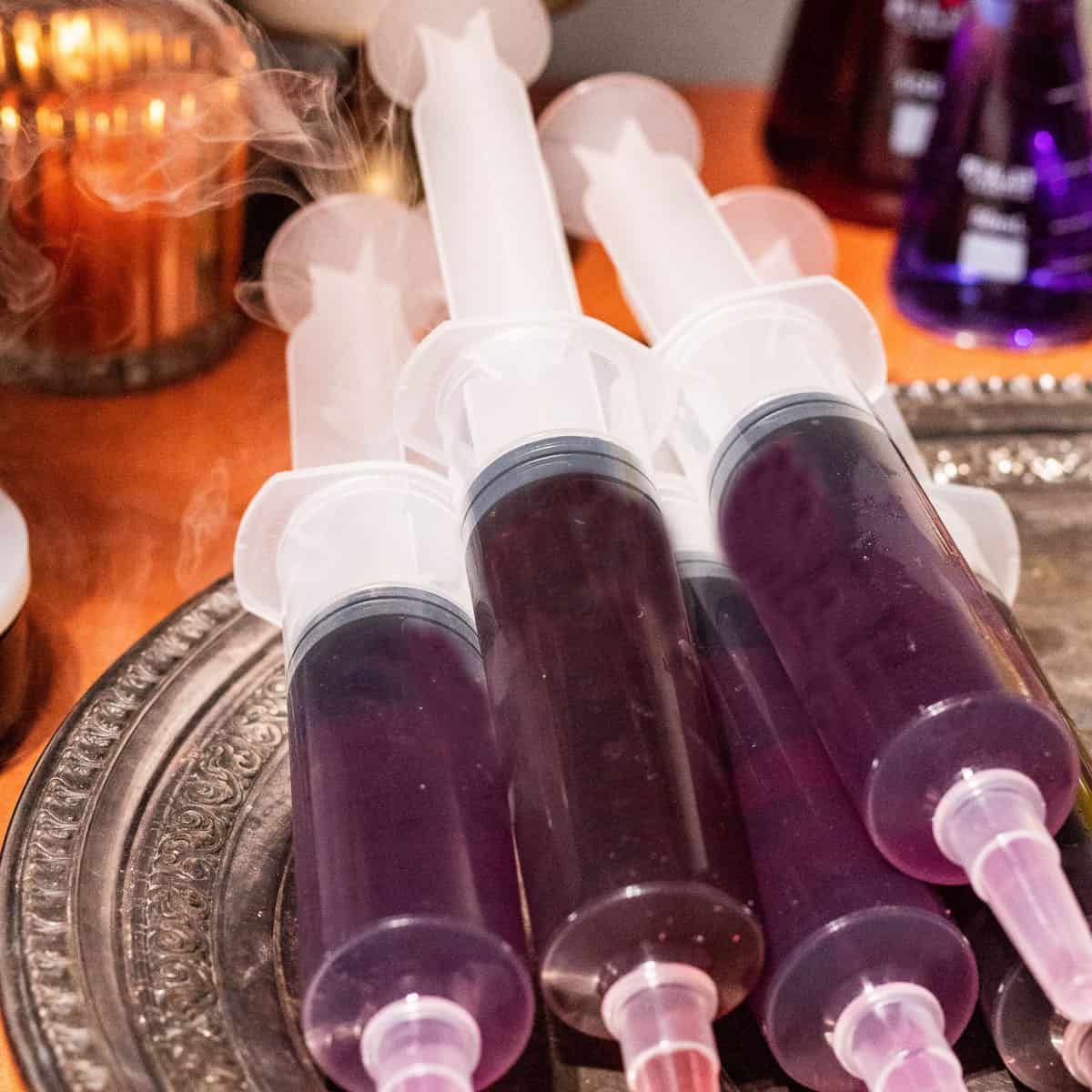 How to Make Syringe Jello Shots for Halloween