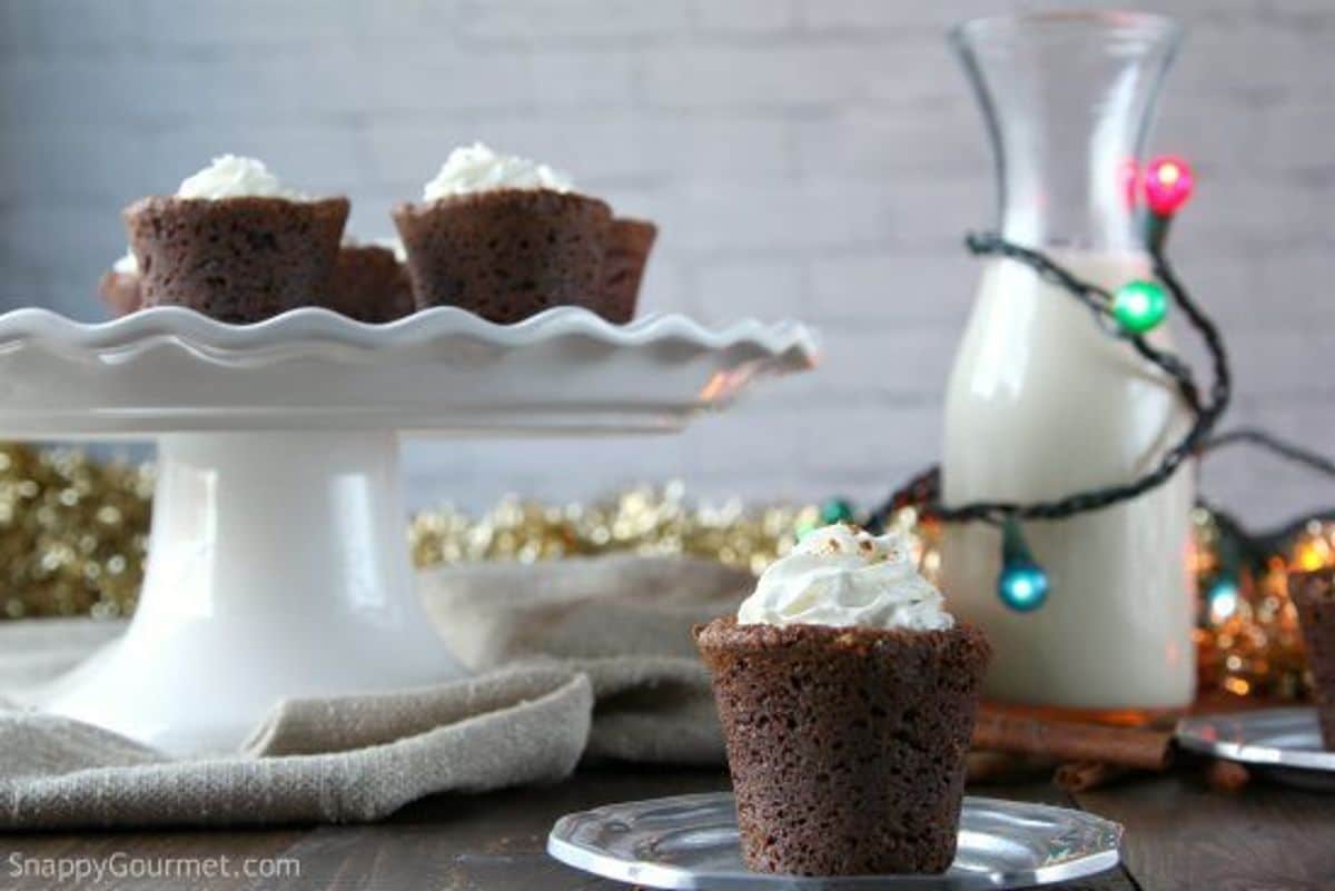 Gingerbread Cookie Cups