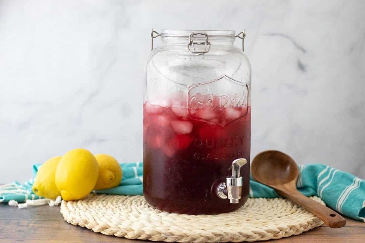 Iced Rosehip & Hibiscus Tea Recipe