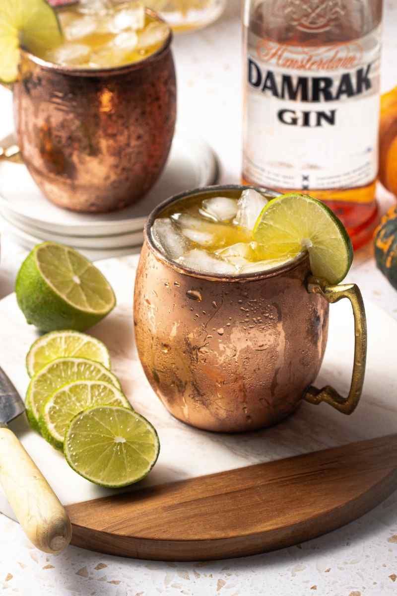 Pumpkin Gin Mule feat. Damrak Premium Gin