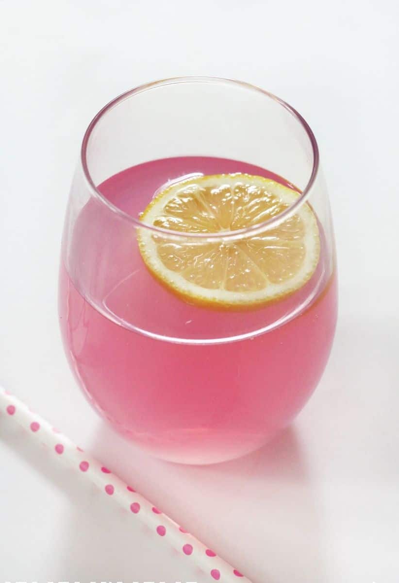 Pink Lemonade Recipe (Naturally Pink, Sugar-Free)