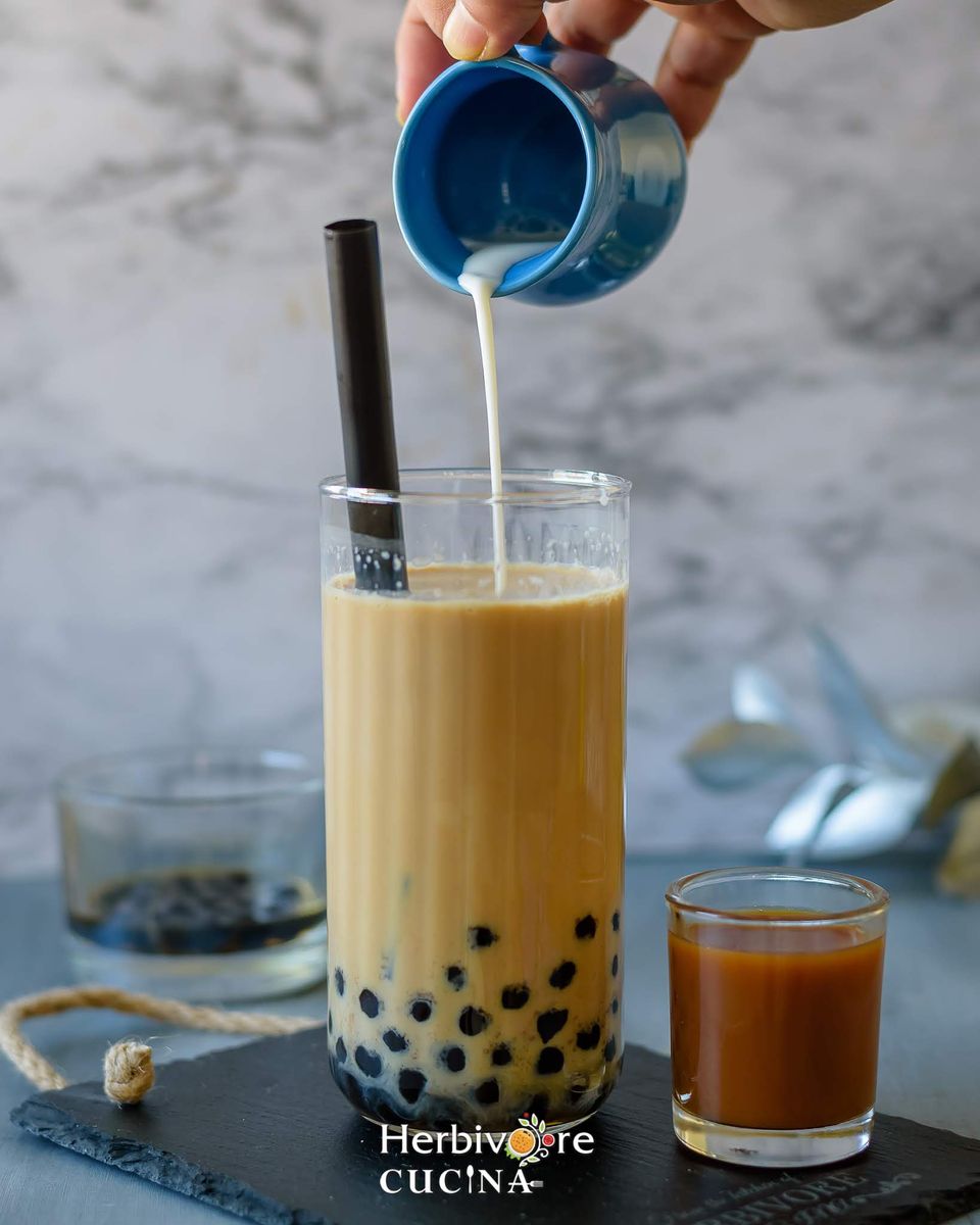 Instant Pot Boba (Bubble) Tea - Herbivore Cucina