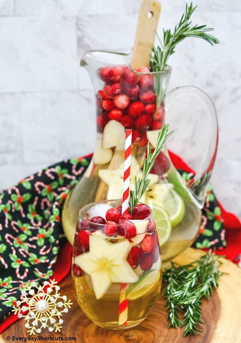 Sparkling Holiday Sangria