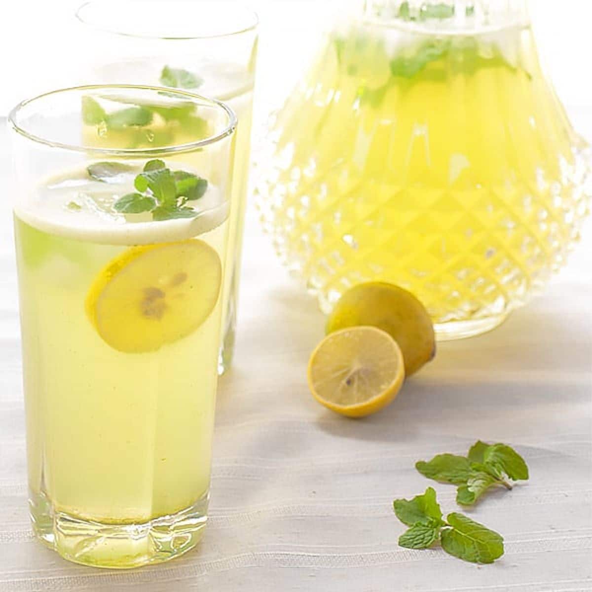 Limonana - Israeli Mint Lemonade  MasalaHerb.com