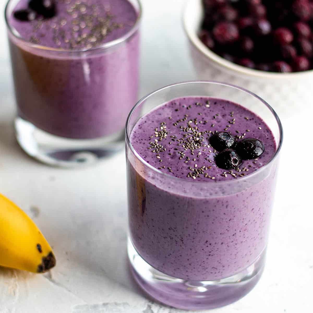 Blueberry Banana Smoothie