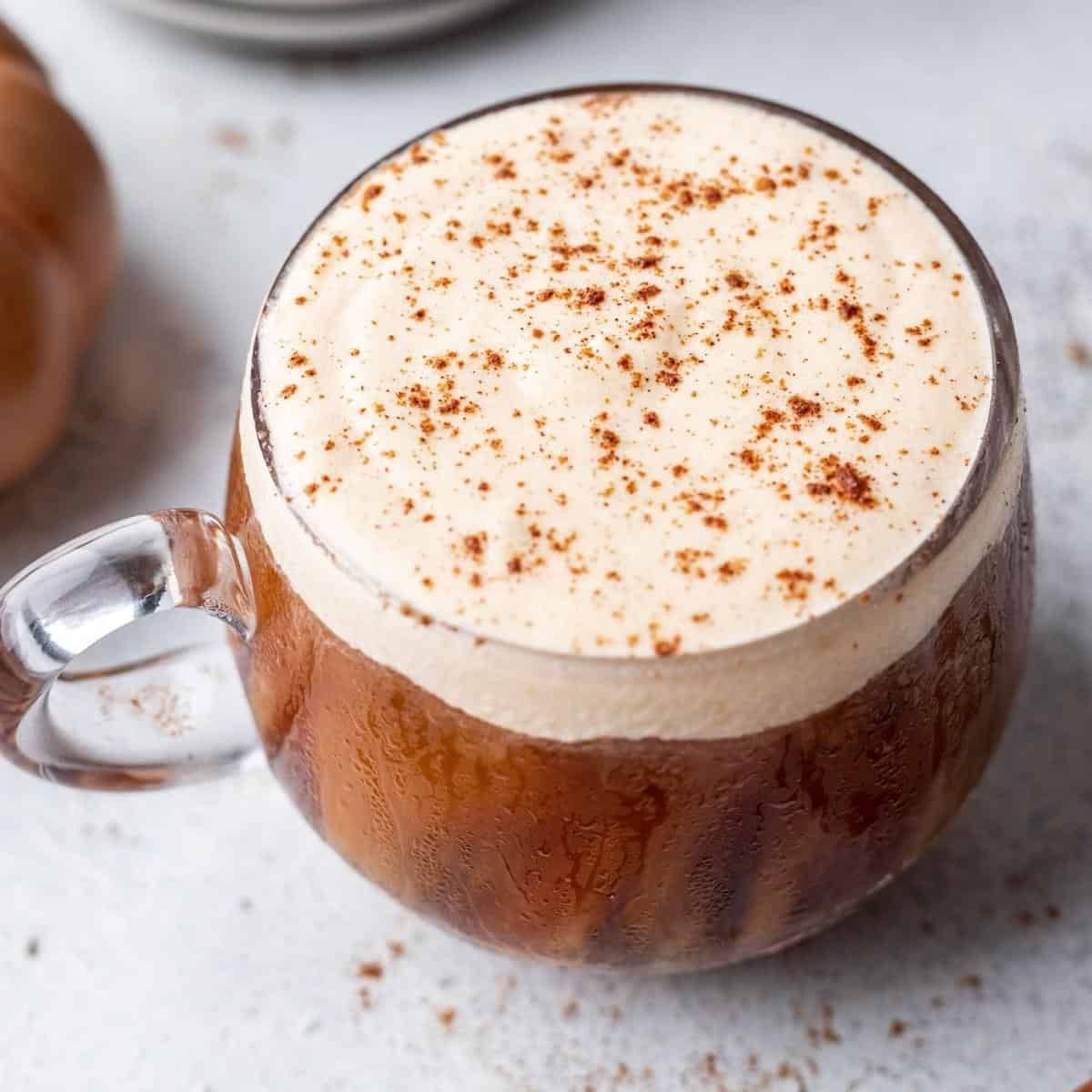 Pumpkin Cream Cold Foam (Starbucks Copycat)