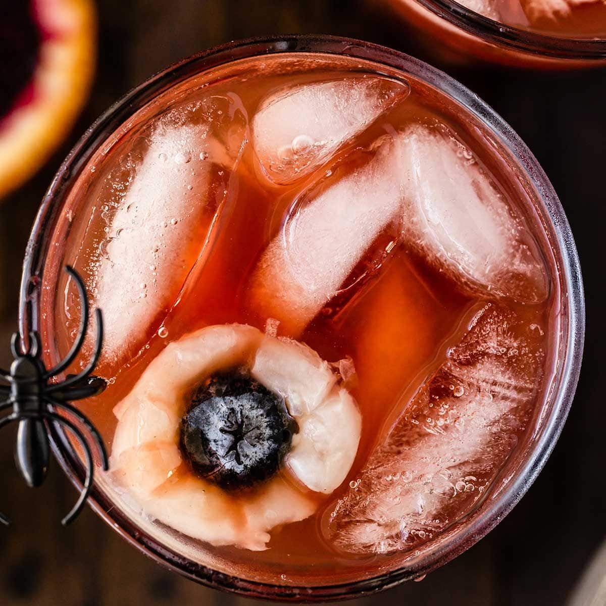 Halloween Punch with Eyeballs