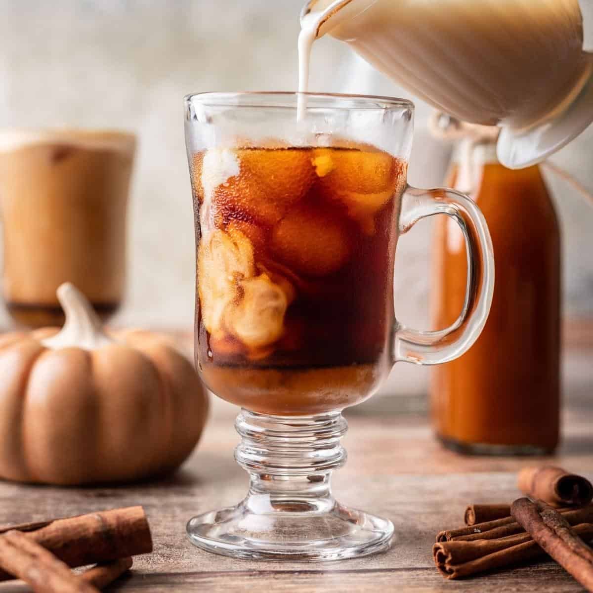 Iced Pumpkin Spice Latte