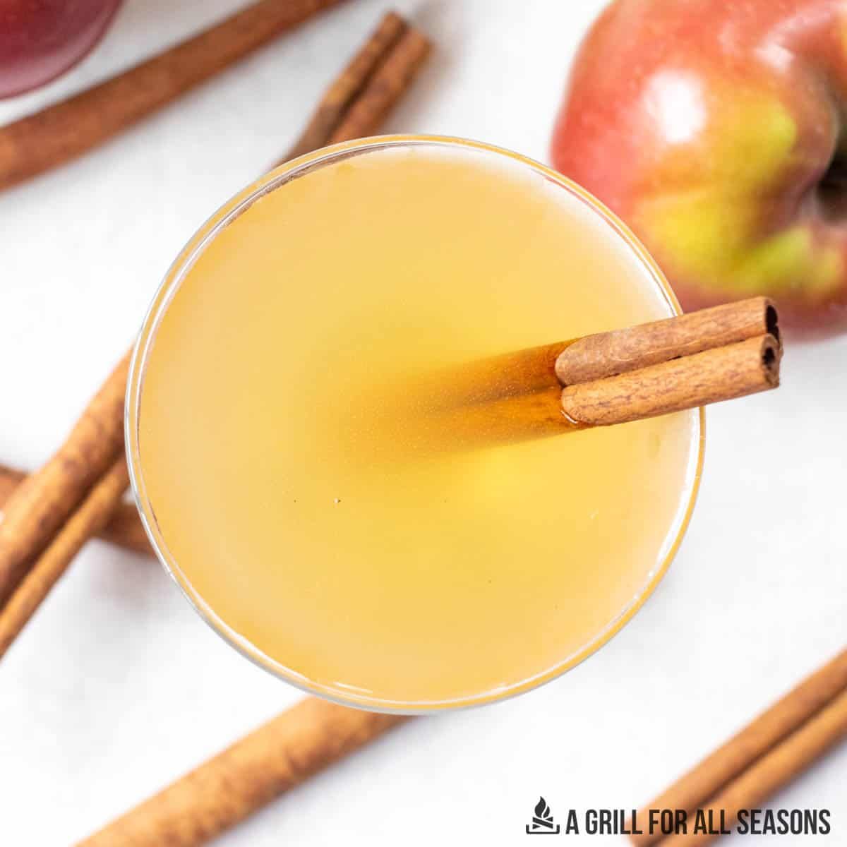 Apple Cider Martini - Easy Fall Cocktail!