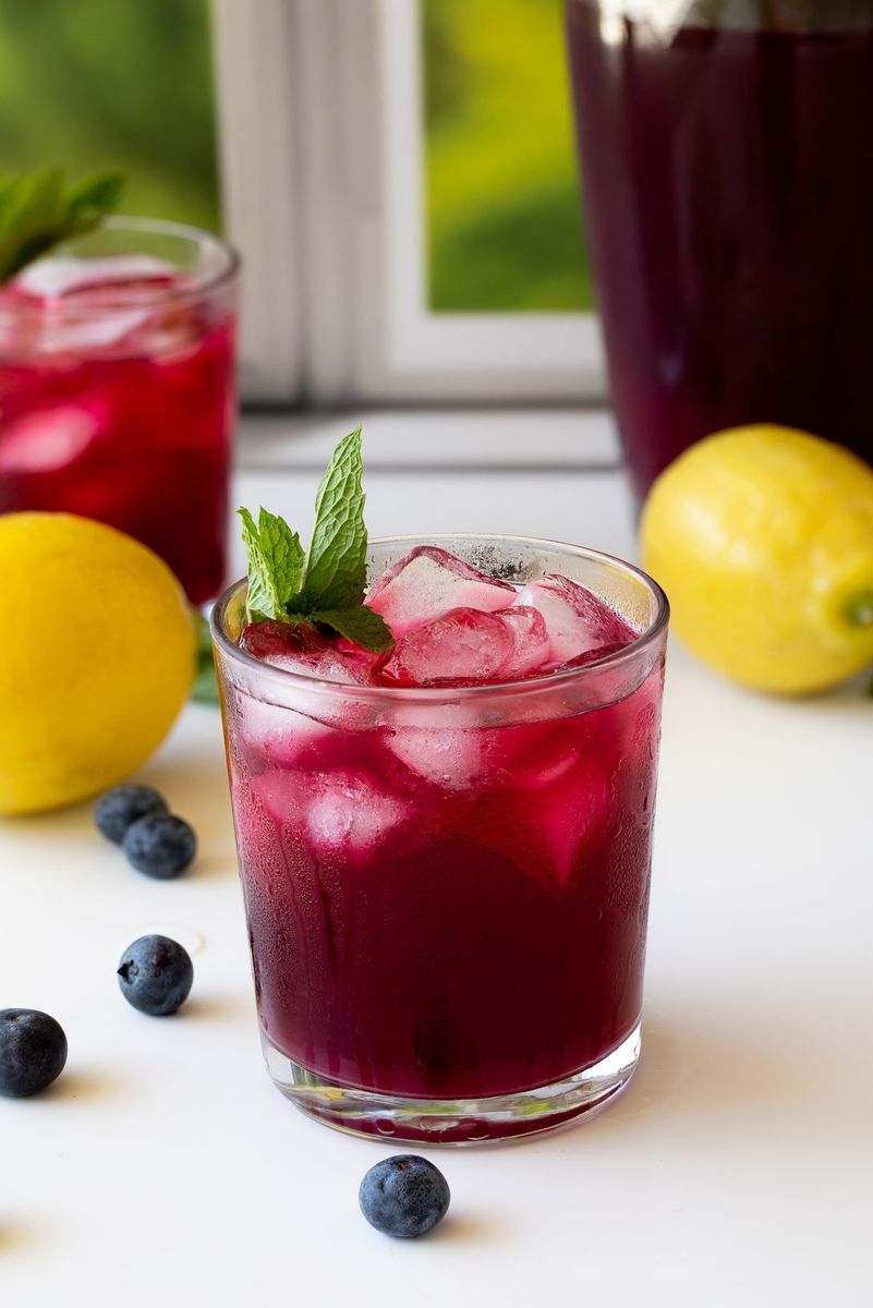 Homemade Blueberry Lemonade Recipe