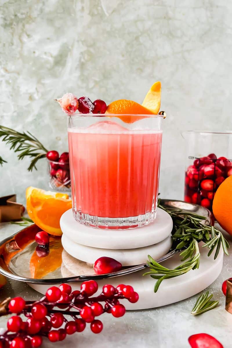 Cranberry Whiskey Sour