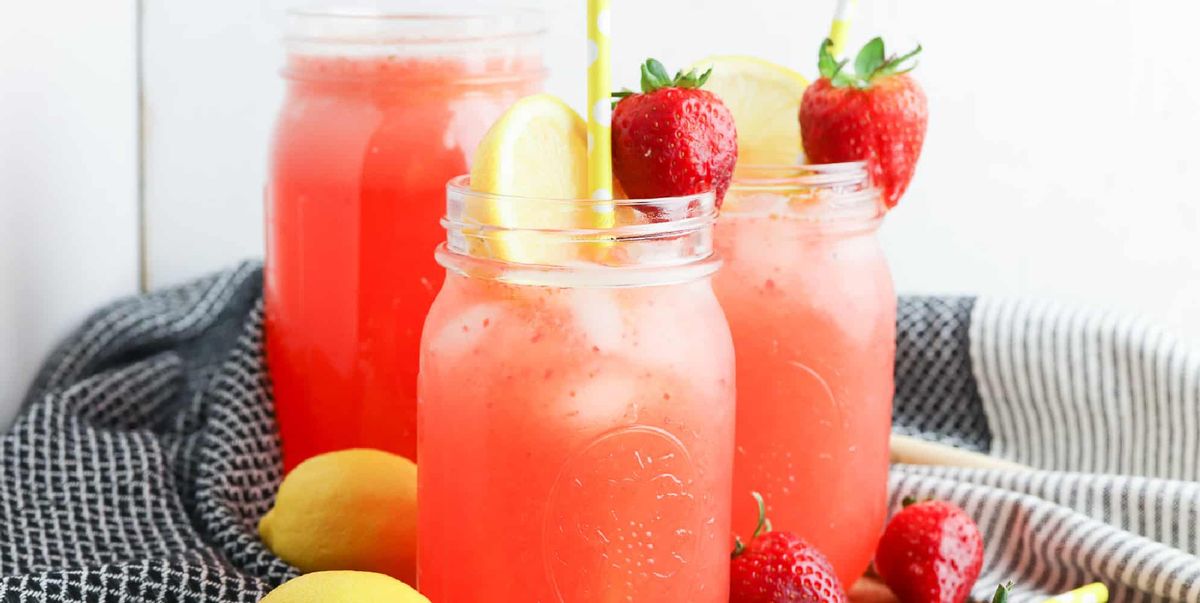 How To Make Strawberry Lemonade Homemade