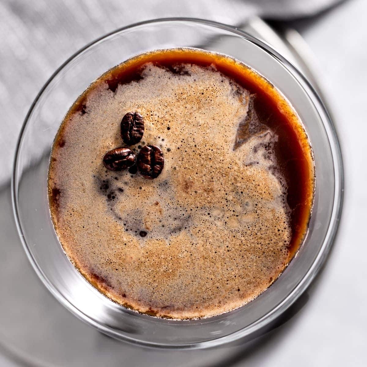 Gin Espresso Martini - The Littlest Crumb