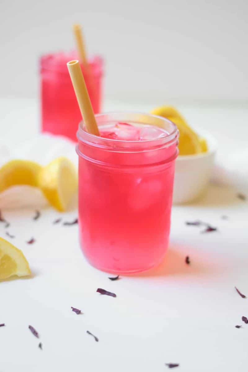 Starbucks Passion Tea Lemonade (copycat) + Instant Pot Passion Tea Lemonade