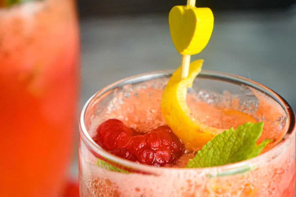 Raspberry Twist Cocktail