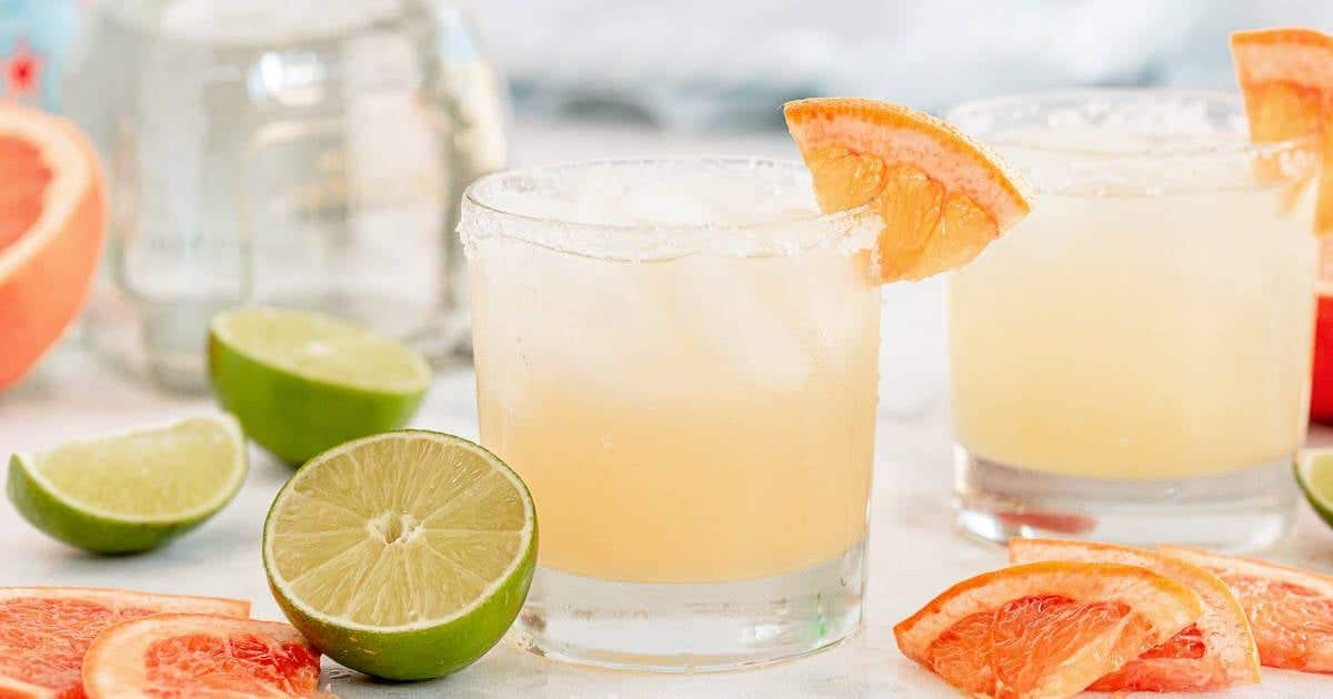 Paloma Cocktail Recipe (Tequila Grapefruit Cocktail) | Valerie's Kitchen