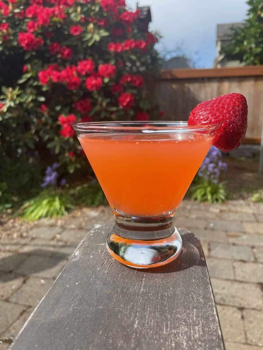How to Make a Strawberry Gimlet : Ugly Duckling Bakery