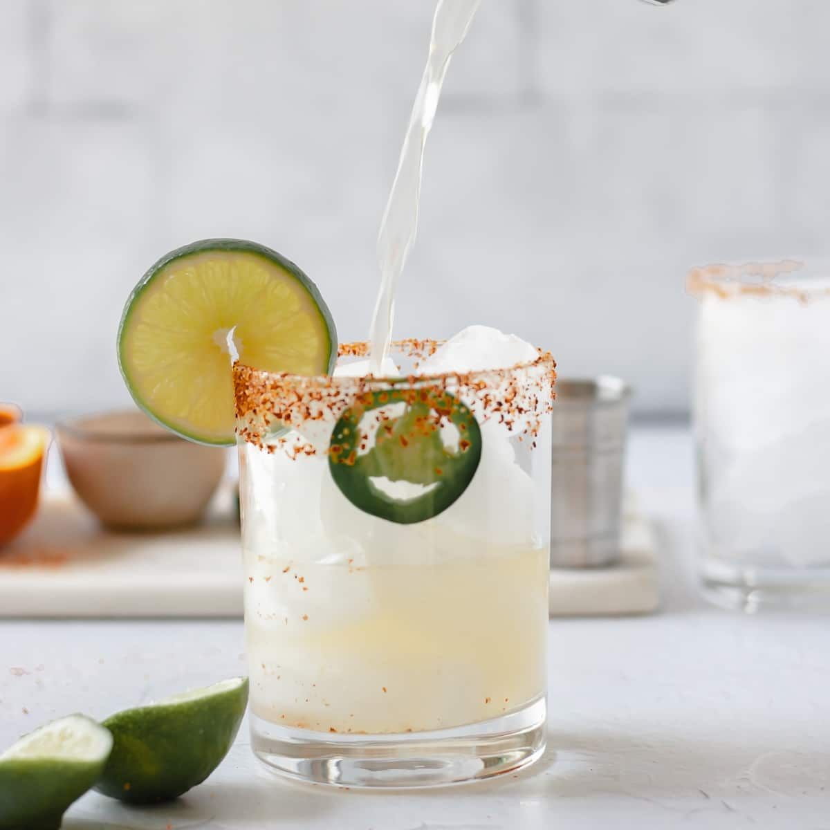 Skinny spicy margarita recipe