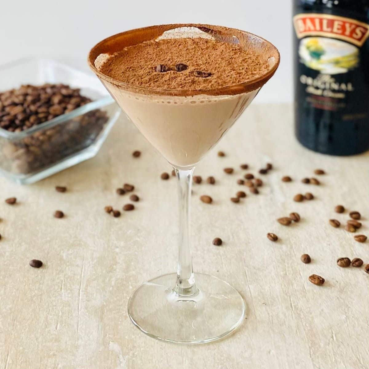 Espresso Martini with Baileys