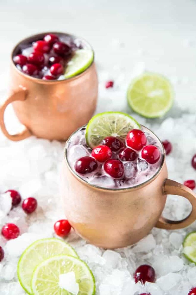 Cranberry Moscow Mule