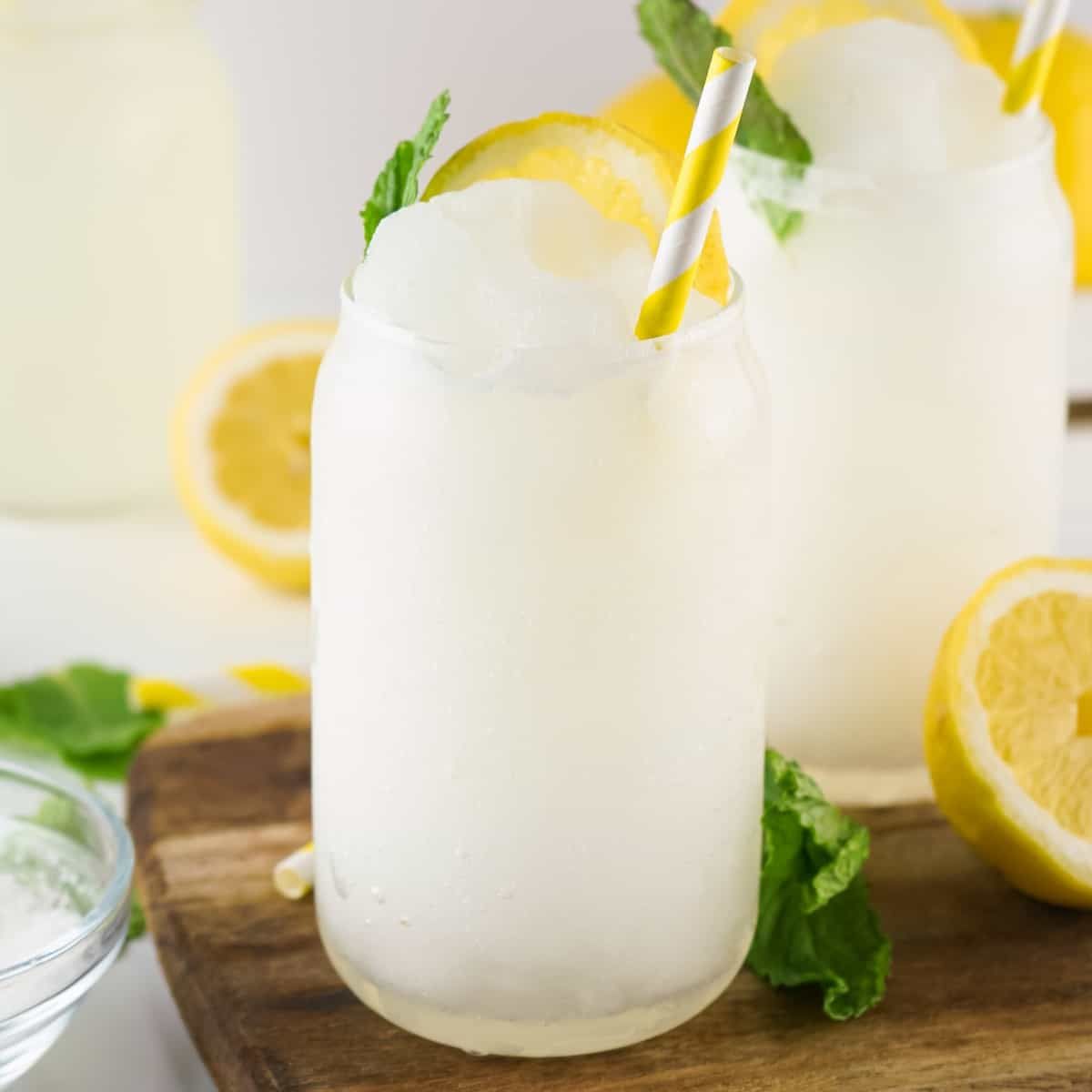 Easy Lemonade Slushie Recipe