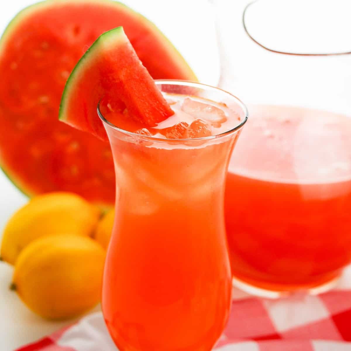 How To Make Watermelon Lemonade