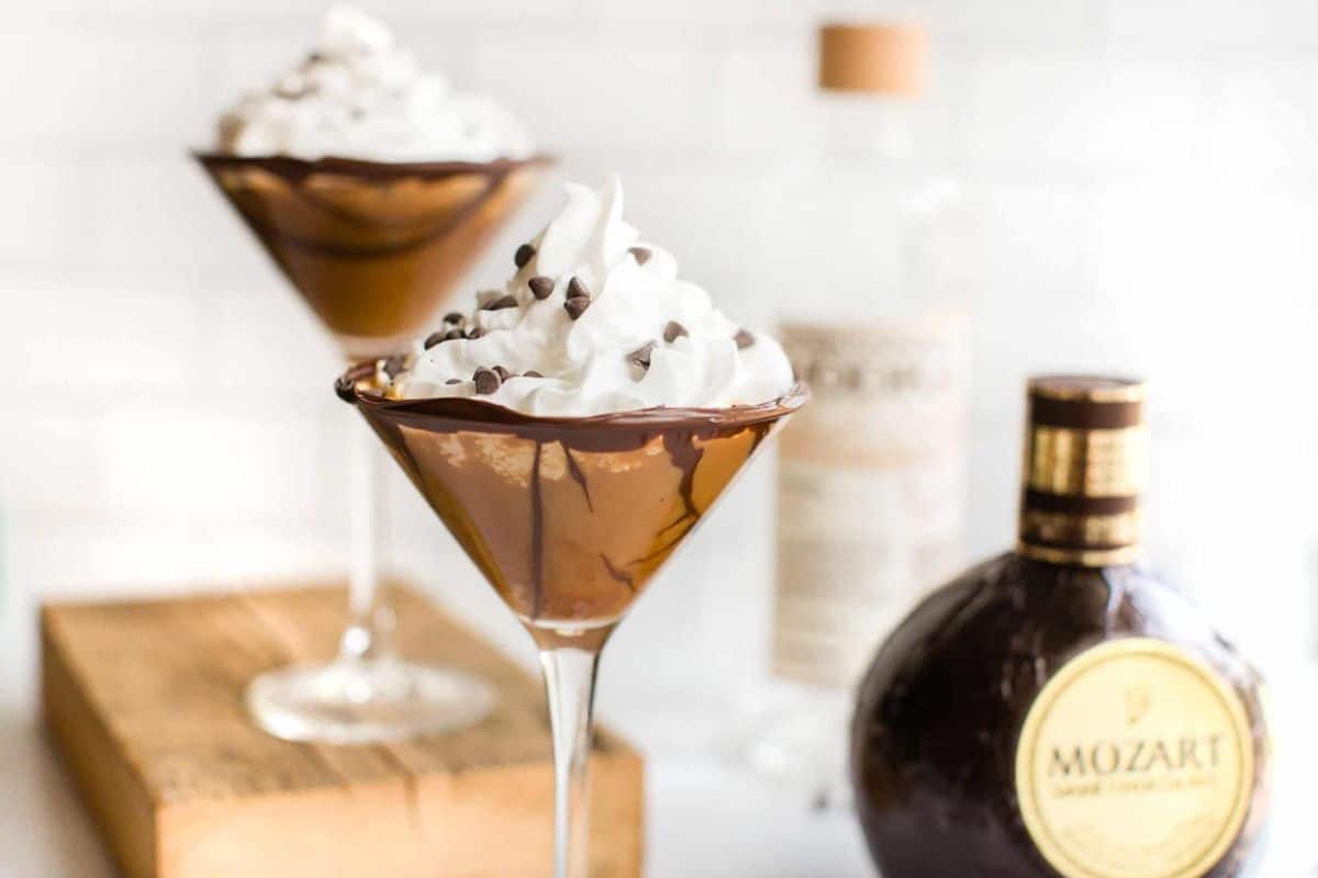 Vegan Chocolate Martini