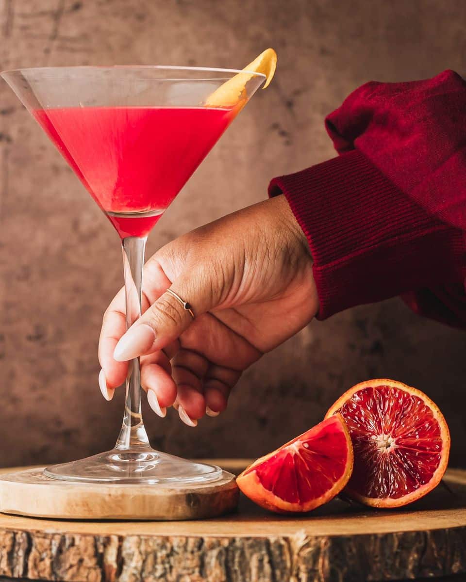 Blood Orange Martini