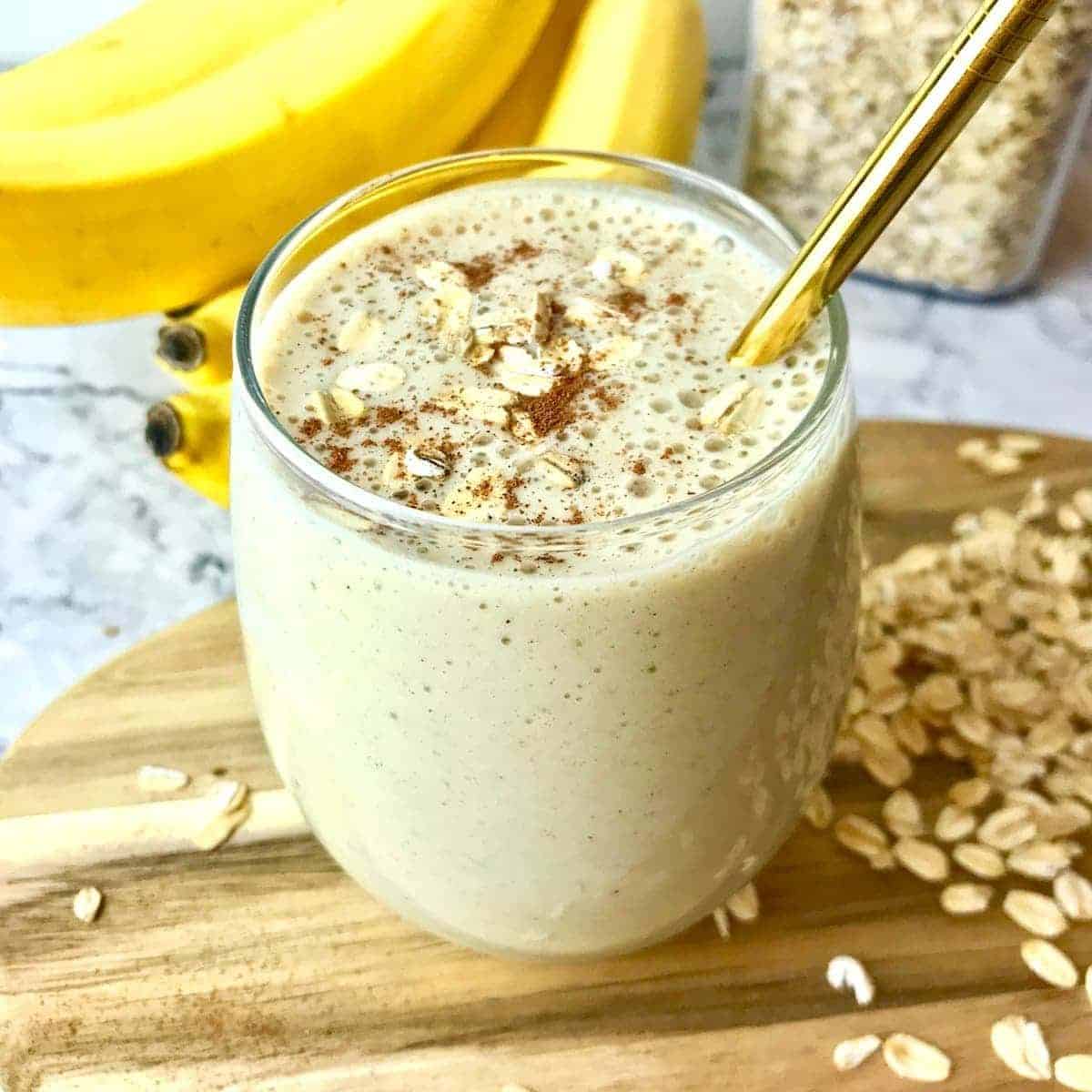 Peanut Butter Oatmeal Smoothie