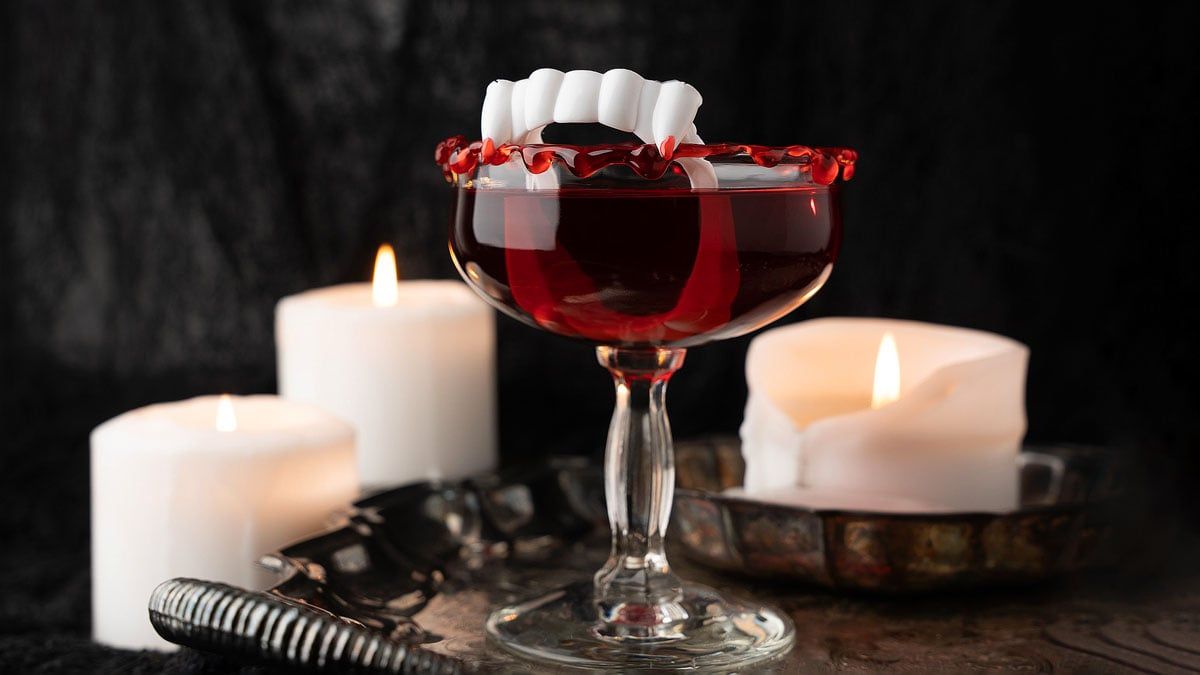 Cursed Immortal Halloween Rum Cocktail